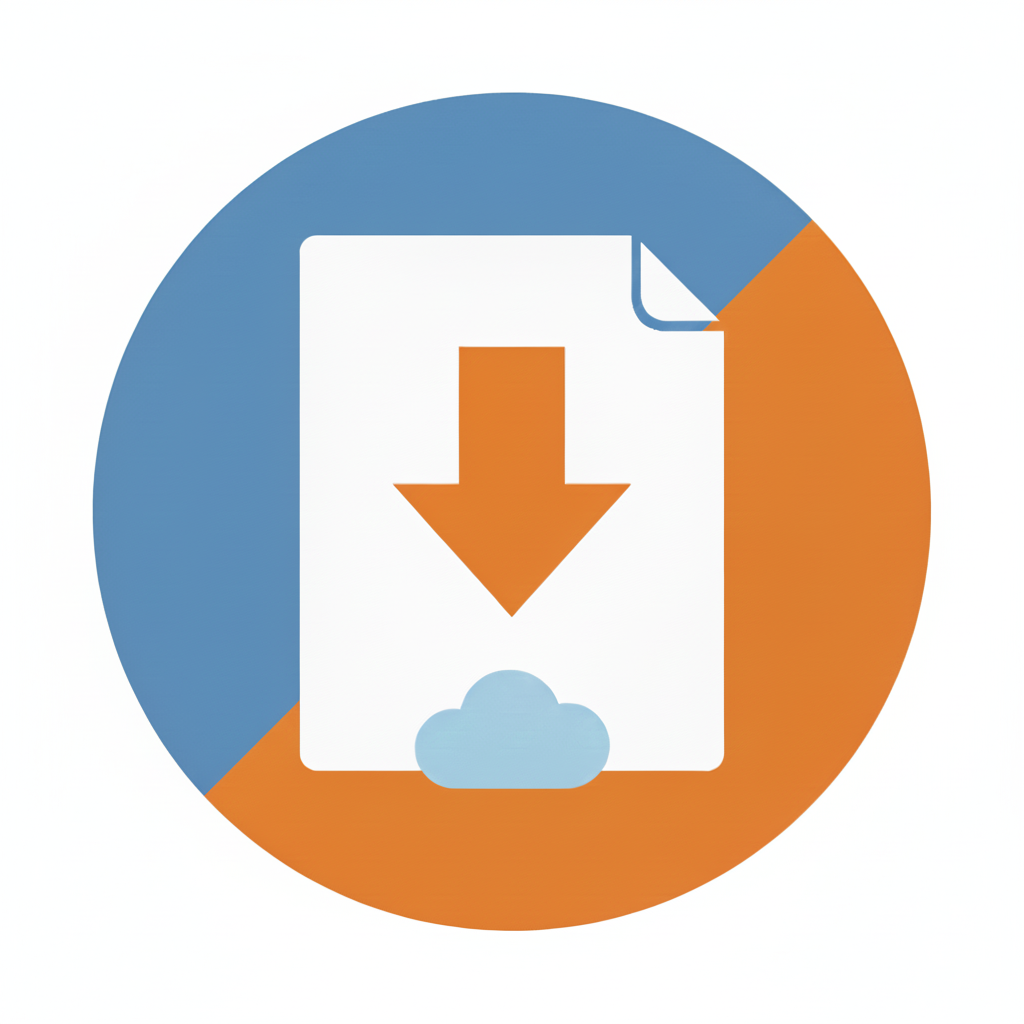 white paper download icon